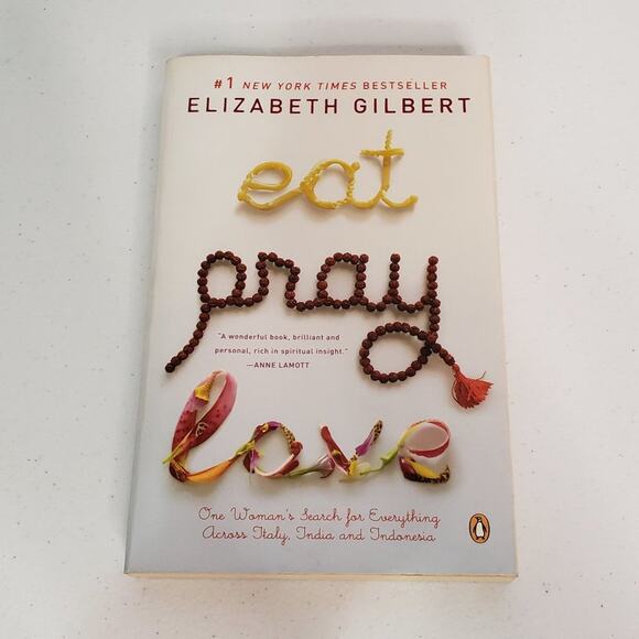 Eat, Pray, Love by Elizabeth Gilbert Paperback - Picture 2 of 4